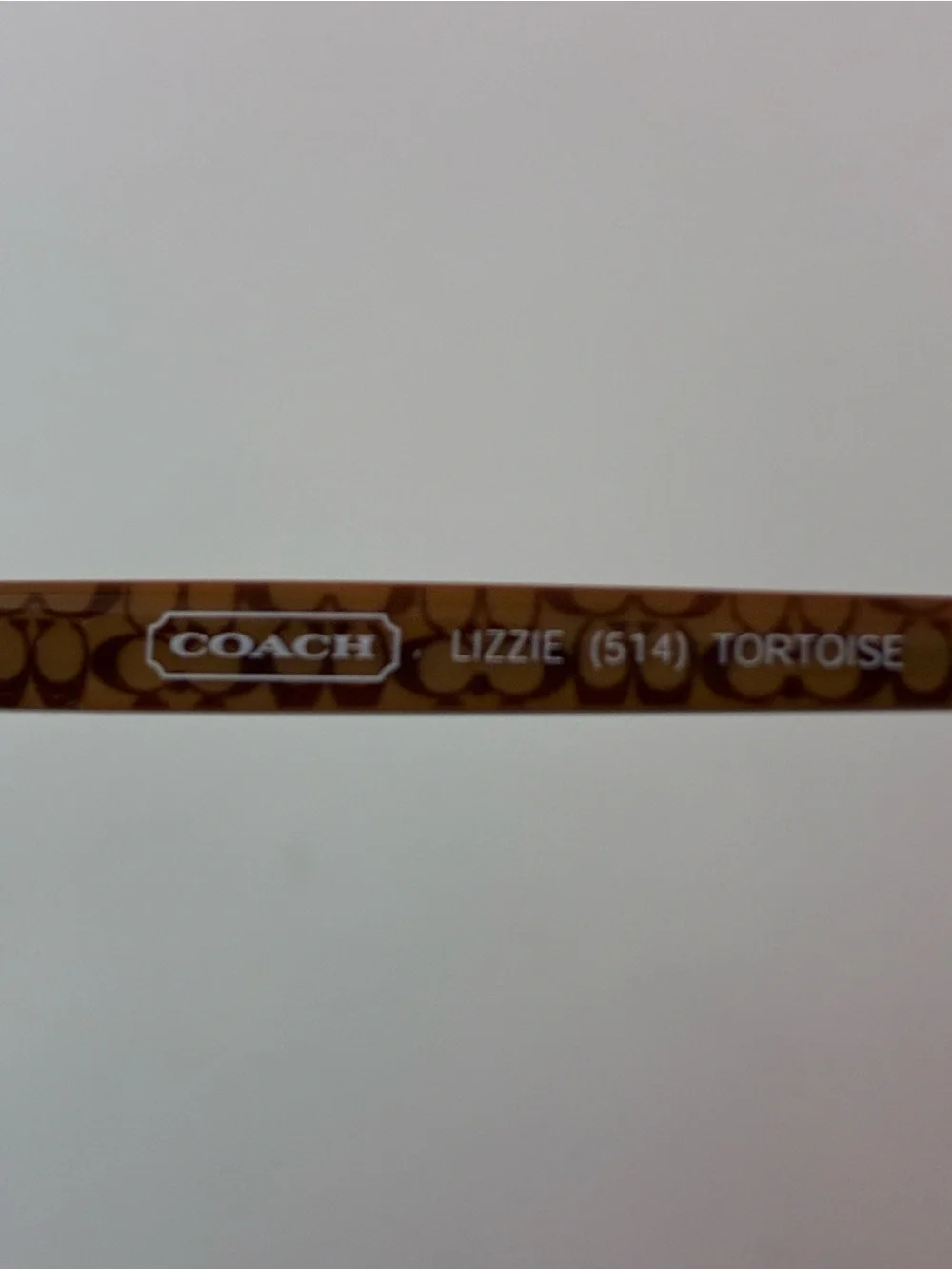 Coach Lizzie Kids Brown Tortoise Rectangle Eyeglasses Frames